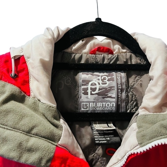 Burton Project 13 P13 Snowboard Winter Jacket Size Large 14/16 Women's Active - Picture 2 of 9